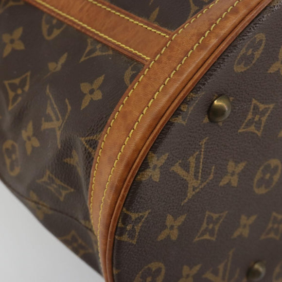 LOUIS VUITTON Monogram Bucket GM Shoulder Bag M42236 LV Auth 193903