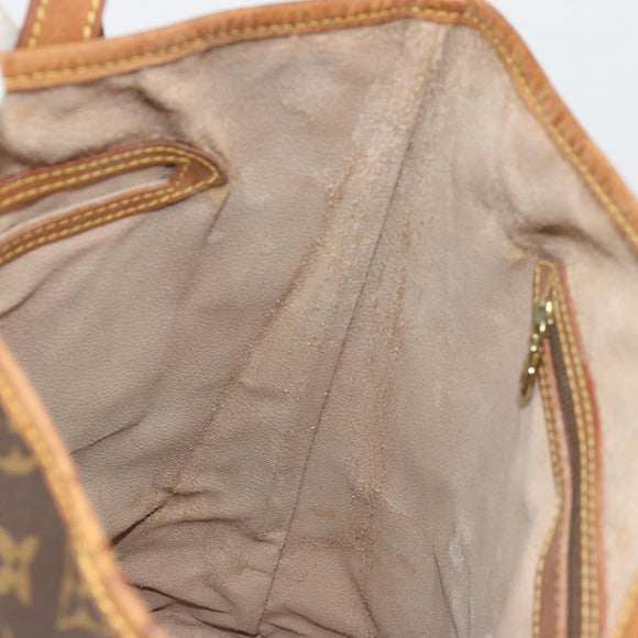LOUIS VUITTON Monogram Bucket GM Shoulder Bag M42236 LV Auth 193903