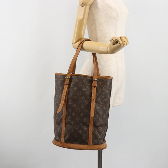 LOUIS VUITTON Monogram Bucket GM Shoulder Bag M42236 LV Auth 193903