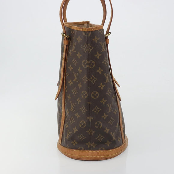 LOUIS VUITTON Monogram Bucket GM Shoulder Bag M42236 LV Auth 193903