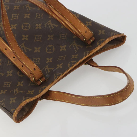 LOUIS VUITTON Monogram Bucket GM Shoulder Bag M42236 LV Auth 193903