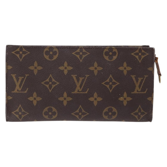 LOUIS VUITTON Monogram Bucket GM Accessory Pouch LV Auth 193904