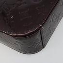 LOUIS VUITTON Monogram Vernis Rodeo Drive Bag Amarante M93598 LV Auth 193905-16