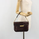 LOUIS VUITTON Monogram Vernis Rodeo Drive Bag Amarante M93598 LV Auth 193905-22
