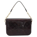 LOUIS VUITTON Monogram Vernis Rodeo Drive Bag Amarante M93598 LV Auth 193905-2