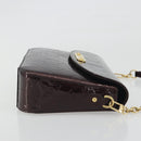 LOUIS VUITTON Monogram Vernis Rodeo Drive Bag Amarante M93598 LV Auth 193905-3