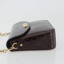 LOUIS VUITTON Monogram Vernis Rodeo Drive Bag Amarante M93598 LV Auth 193905-4