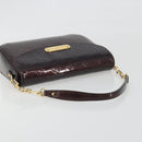 LOUIS VUITTON Monogram Vernis Rodeo Drive Bag Amarante M93598 LV Auth 193905-7