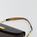LOUIS VUITTON Monogram Vernis Rodeo Drive Bag Amarante M93598 LV Auth 193905-8