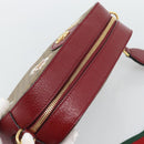 GUCCI Micro GG Supreme Doraemon Collaboration Bag PVC Beige 574886 Auth 193906SAM-6