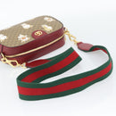 GUCCI Micro GG Supreme Doraemon Collaboration Bag PVC Beige 574886 Auth 193906SAM-7