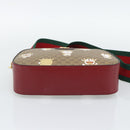 GUCCI Micro GG Supreme Doraemon Collaboration Bag PVC Beige 574886 Auth 193906SAM-9