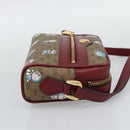 GUCCI Micro GG Supreme Doraemon Collaboration PVC Beige Gold 647784 Auth 193911M-4