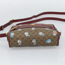 GUCCI Micro GG Supreme Doraemon Collaboration PVC Beige Gold 647784 Auth 193911M-5