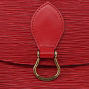 LOUIS VUITTON Epi Saint Cloud GM Shoulder Bag Red M52197 LV Auth 193913A-17