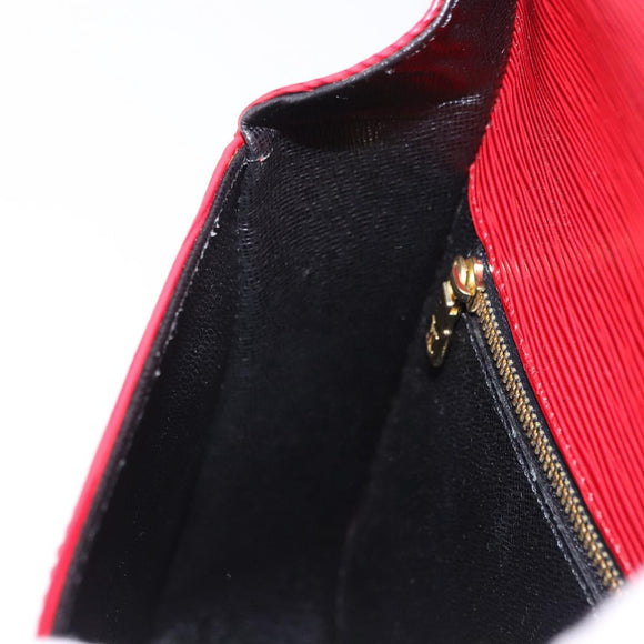 LOUIS VUITTON Epi Saint Cloud GM Shoulder Bag Red M52197 LV Auth 193913A