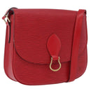 LOUIS VUITTON Epi Saint Cloud GM Shoulder Bag Red M52197 LV Auth 193913A-1