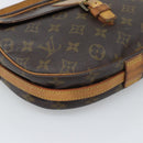 LOUIS VUITTON Monogram Jeune Fille MM Shoulder Bag M51226 LV Auth 193915-15