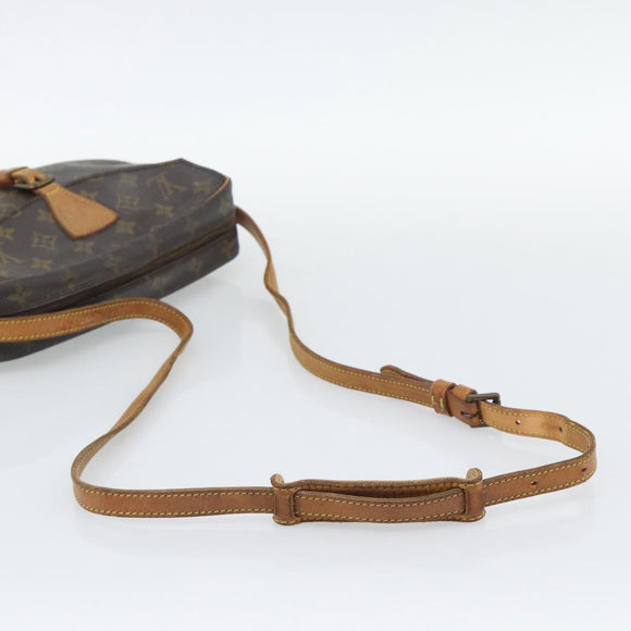 LOUIS VUITTON Monogram Jeune Fille MM Shoulder Bag M51226 LV Auth 193915