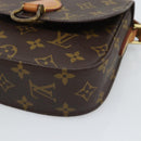 LOUIS VUITTON Monogram Saint Cloud PM Shoulder Bag M51244 LV Auth 193917A-15