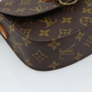 LOUIS VUITTON Monogram Saint Cloud PM Shoulder Bag M51244 LV Auth 193917A-16
