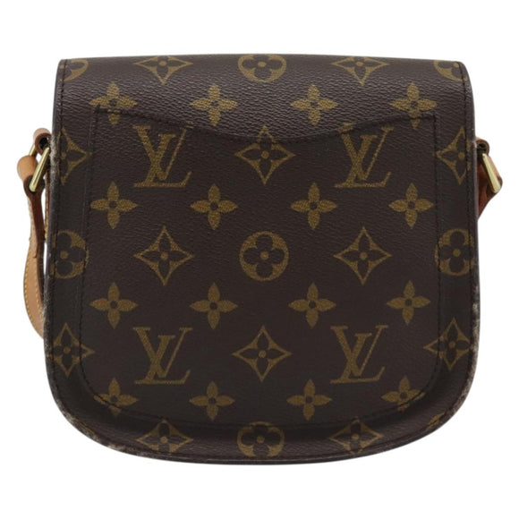 LOUIS VUITTON Monogram Saint Cloud PM Shoulder Bag M51244 LV Auth 193917A