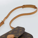LOUIS VUITTON Monogram Saint Cloud PM Shoulder Bag M51244 LV Auth 193917A-14