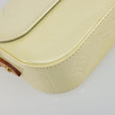 LOUIS VUITTON Monogram Vernis Malibu Street Bag Perle M91507 LV Auth 193921A-11