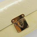 LOUIS VUITTON Monogram Vernis Malibu Street Bag Perle M91507 LV Auth 193921A-17