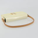 LOUIS VUITTON Monogram Vernis Malibu Street Bag Perle M91507 LV Auth 193921A-7