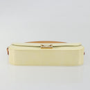 LOUIS VUITTON Monogram Vernis Malibu Street Bag Perle M91507 LV Auth 193921A-9