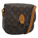 LOUIS VUITTON Monogram Saint Cloud MM Shoulder Bag M51243 LV Auth 193923-1