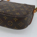 LOUIS VUITTON Monogram Saint Cloud MM Shoulder Bag M51243 LV Auth 193923-12