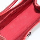 GUCCI GG Canvas Jackie Hand Bag Red Silver 01719 Auth 193924A-11