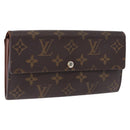 LOUIS VUITTON Monogram Portefeuille Sarah Long Wallet M61734 LV Auth 193930-1
