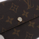 LOUIS VUITTON Monogram Portefeuille Sarah Long Wallet M61734 LV Auth 193930-17