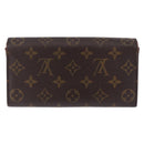 LOUIS VUITTON Monogram Portefeuille Sarah Long Wallet M61734 LV Auth 193930-2