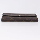LOUIS VUITTON Monogram Portefeuille Sarah Long Wallet M61734 LV Auth 193930-6