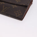 LOUIS VUITTON Monogram Portefeuille Sarah Long Wallet M61734 LV Auth 193930-14