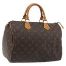 LOUIS VUITTON Monogram Speedy 30 Hand Bag M41526 LV Auth 193955-1