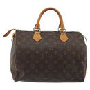 LOUIS VUITTON Monogram Speedy 30 Hand Bag M41526 LV Auth 193955-2