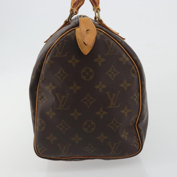 LOUIS VUITTON Monogram Speedy 30 Hand Bag M41526 LV Auth 193955