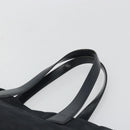 CHANEL New Travel Line Tote Bag Canvas Black Gold CC Auth 193956-8