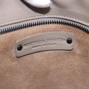 BOTTEGA VENETA INTRECCIATO Hand Bag Leather 2way Gray Auth 193957-21
