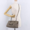 BOTTEGA VENETA INTRECCIATO Hand Bag Leather 2way Gray Auth 193957-29