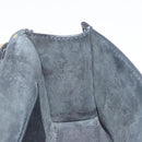 VALENTINO Studs Shoulder Bag Leather Black Gold Auth 193963A-20