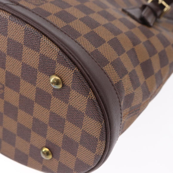 LOUIS VUITTON Damier Ebene Marais Shoulder Bag N42240 LV Auth 193965V