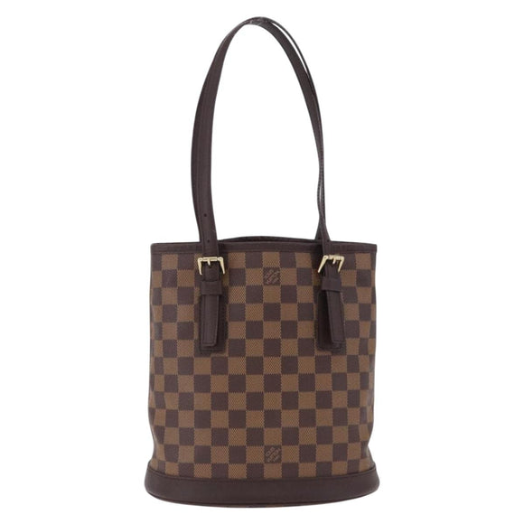 LOUIS VUITTON Damier Ebene Marais Shoulder Bag N42240 LV Auth 193965V