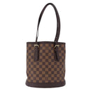 LOUIS VUITTON Damier Ebene Marais Shoulder Bag N42240 LV Auth 193965V-2