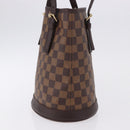 LOUIS VUITTON Damier Ebene Marais Shoulder Bag N42240 LV Auth 193965V-4